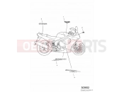 Triumph 2002 SPRINT ST 139277 > 208166 Decals