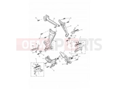 Triumph 2002 SPRINT ST 139277 > 208166 Footrests & Mountings