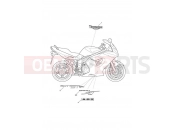 Triumph 2006 SPRINT ST 208167 > Bodywork - Decals
