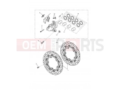 Triumph 2008 SPRINT ST 208167 > Front Brake Caliper & Discs