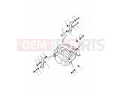 Triumph 1996 ADVENTURER Linkage Carrier, Engine Mounting Bolts