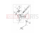 Triumph 1996 ADVENTURER Clutch Master Cylinder