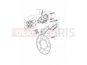 Triumph 1997 ADVENTURER Front Brake Caliper & Discs