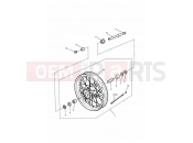 Triumph 1999 ADVENTURER Front Wheel