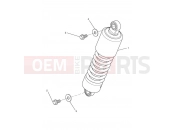 Triumph 2009 ROCKET III, CLASSIC & ROADSTER Rear Suspension Unit