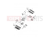 Triumph 2011 ROCKET III, CLASSIC & ROADSTER Front Footrests Classic