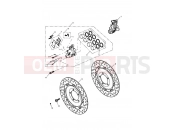 Triumph 2011 ROCKET III, CLASSIC & ROADSTER Front Brake Caliper & Discs