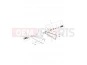 Triumph 2012 ROCKET III, CLASSIC & ROADSTER Rear Footrests & Mountings