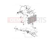 Triumph 2012 ROCKET III, CLASSIC & ROADSTER Cooling System