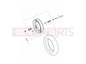 Triumph 2010 ROCKET III TOURING Front Wheel