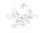 Triumph 2012 ROCKET III TOURING Rear Mudguard 574820