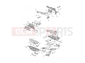 Triumph 2014 THUNDERBIRD LT Footrests & Mountings 1