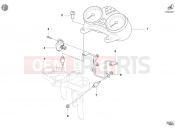 DUCATI 2003 Monster 800 METER » HANDLE BAR