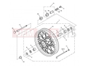 Triumph 2012 BONNEVILLE T100 EFI Front Wheel