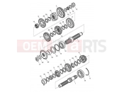Triumph 2012 BONNEVILLE T100 EFI Transmission