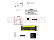 Triumph 2012 BONNEVILLE T100 EFI Warning Labels