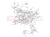 Triumph 2012 BONNEVILLE T100 EFI Main Frame & Fittings