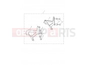 Triumph 2016 BONNEVILLE T100 Flyscreen Mounting Kit