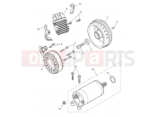 Triumph 2017 BONNEVILLE T100 Alternator & Starter Motor