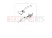 Triumph 2017 BONNEVILLE T100 Lever Kit, Adj, Long