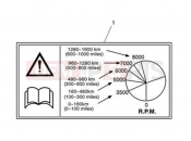 Triumph 2017 BONNEVILLE T100 Warning Labels