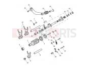 Triumph 2019 BONNEVILLE T100 Gear Selectors & Pedal