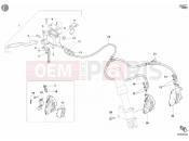 DUCATI 2003 Monster 800 FRONT BRAKE SYSTEM » BRAKING SYSTEM