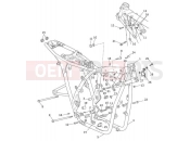 Triumph 2019 BONNEVILLE T100 Main Frame Assembly