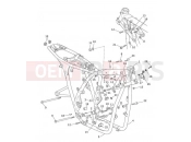 Triumph 2017 BONNEVILLE T100 BLACK Main Frame Assembly