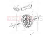 Triumph 2017 BONNEVILLE T120 Front Wheel