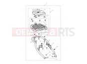 Triumph 2020 BONNEVILLE T120 Top Box Mounting Kit, Chrome