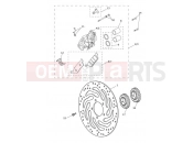 TRIUMPH BONNEVILLE T120 Front Brake Caliper & Disc