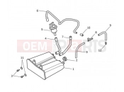 TRIUMPH BONNEVILLE T120 Evap System > 833613 All Except