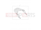 TRIUMPH BONNEVILLE T120 Luggage Rack Kit, Black