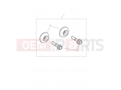 TRIUMPH BONNEVILLE T120 Rear Footrest Finisher Kit