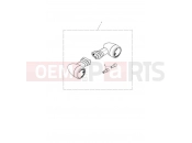 Triumph 2017 STREET SCRAMBLER LED Indicator Kit, D40, Short, 250 Lead