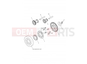 Triumph 2020 SCRAMBLER 1200 XE Starter Drive Gears