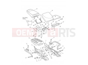Triumph 2013 Tiger 800 > 674841 TIGER 800 Rear Bodywork & Seat
