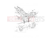 Triumph 2016 Tiger 800 674842 > TIGER XCA Main Frame & Fittings