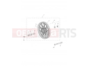 Triumph 2017 Tiger 800 674842 > TIGER XCx Front Wheel