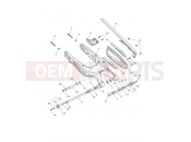 Triumph 2019 TIGER 800 XCA 855532 > Rear Swingarm