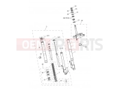 Triumph 2019 TIGER 800 XCA 855532 > Front Forks & Yokes
