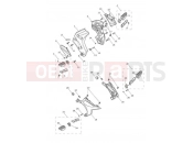 Triumph 2013 TROPHY 1215 SE Footrests & Mountings