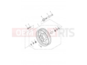 Triumph 2003 SPEEDMASTER CARBS Front Wheel