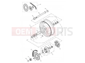 Triumph 2004 SPEEDMASTER CARBS Rear Wheel & Final Drive