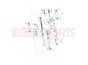 Triumph 2007 SPEEDMASTER EFI Front Forks & Lower Yoke 469050