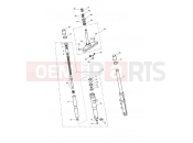 Triumph 2009 SPEEDMASTER EFI Front Forks & Lower Yoke 469051