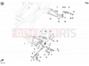 DUCATI 2003 Supersport 800 S FOOTRESTS, LEFT » UNCLASSIFIED