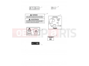 Triumph 2020 TIGER 900 Warning Labels