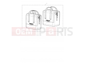 TRIUMPH TIGER 900 GT Inner Bag, Pair